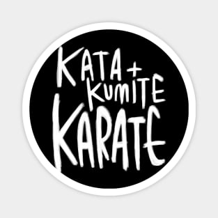 Karate, Kata, Kumite Magnet